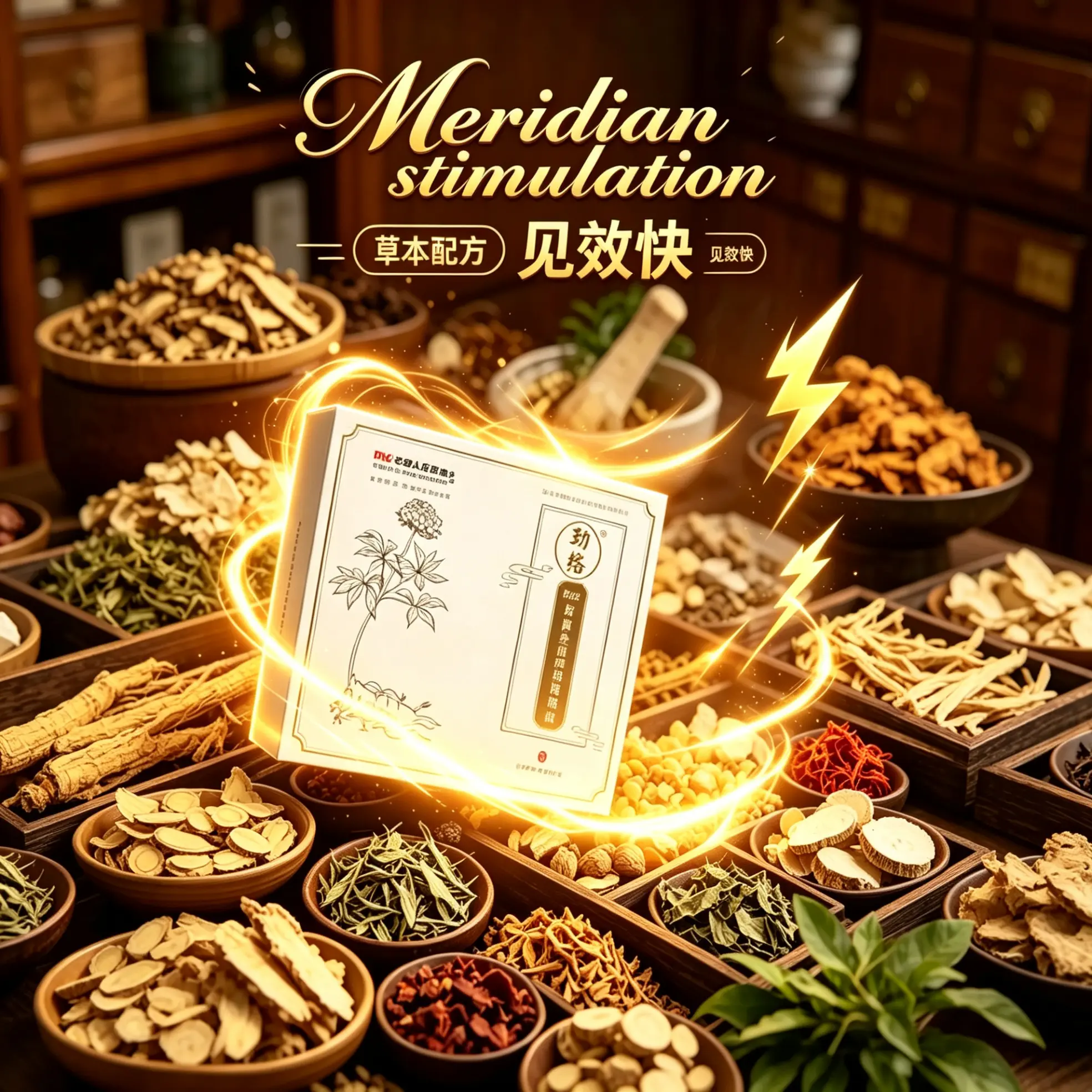 Relieves pain, improves circulation, alleviates heaviness, and unblocks meridians - 100g for external use
