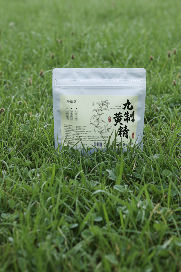 Nine-times steamed and sun-dried Polygonatum  Ready-to-eat dried Polygonatum  Polygonatum tea  Wild Polygonatum 250g